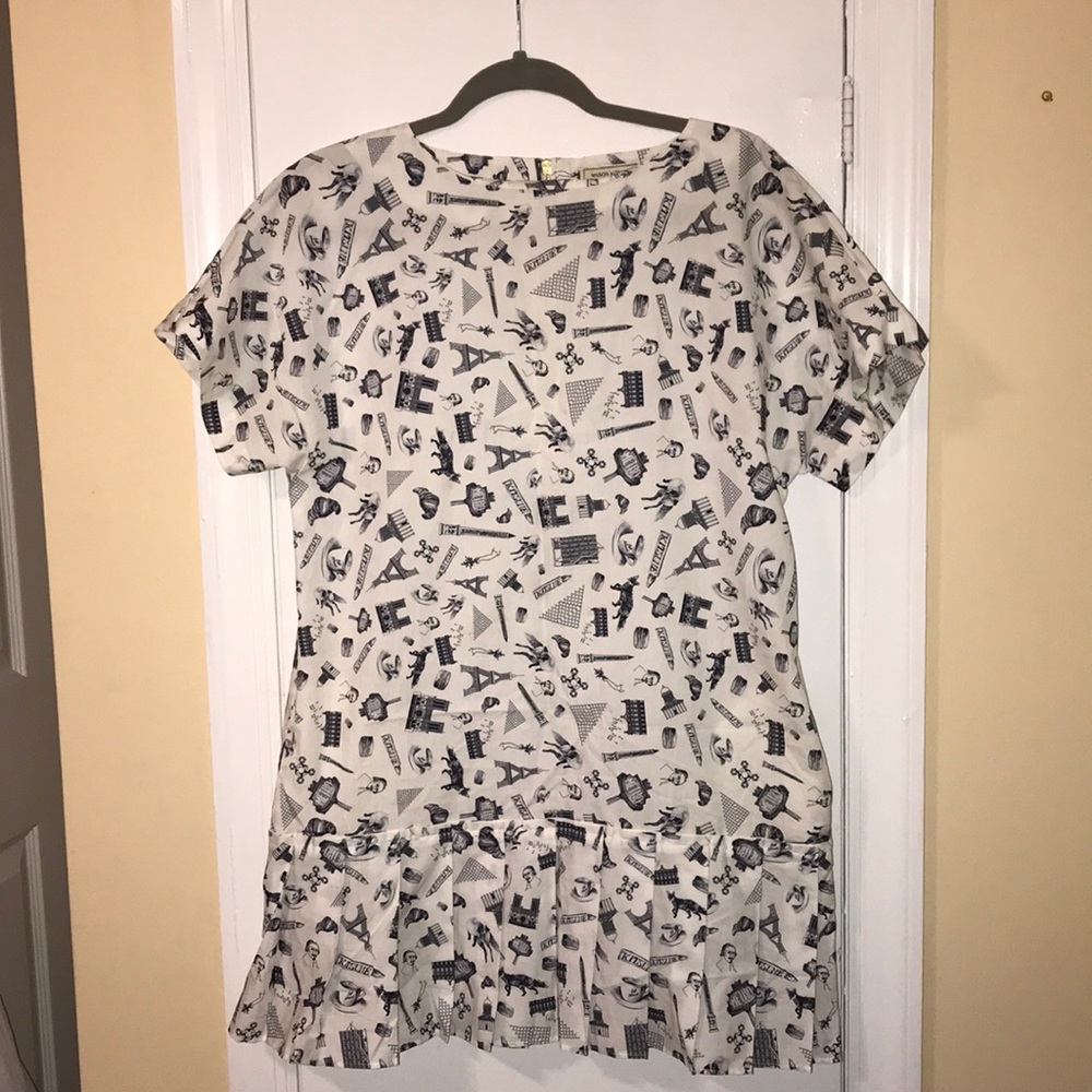 Maison Kitsun Shift Dress